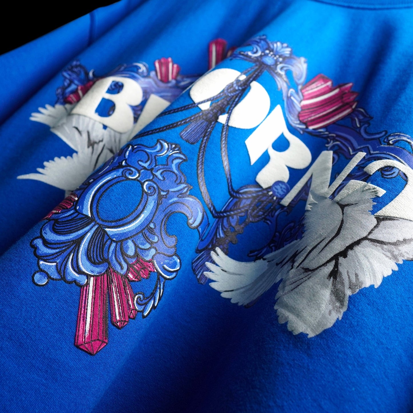 CRYSTAL BLU T- SHIRT - Bluorng