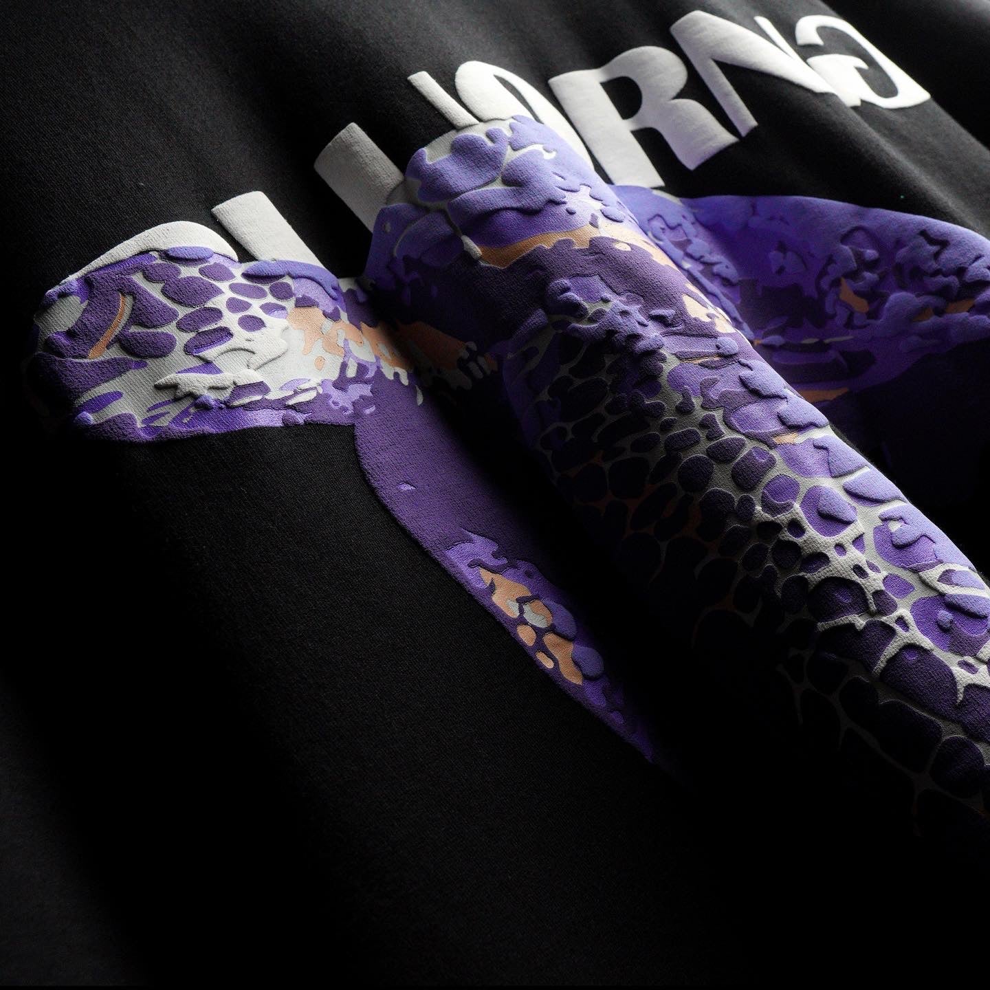 DEEP SEA tee - Bluorng