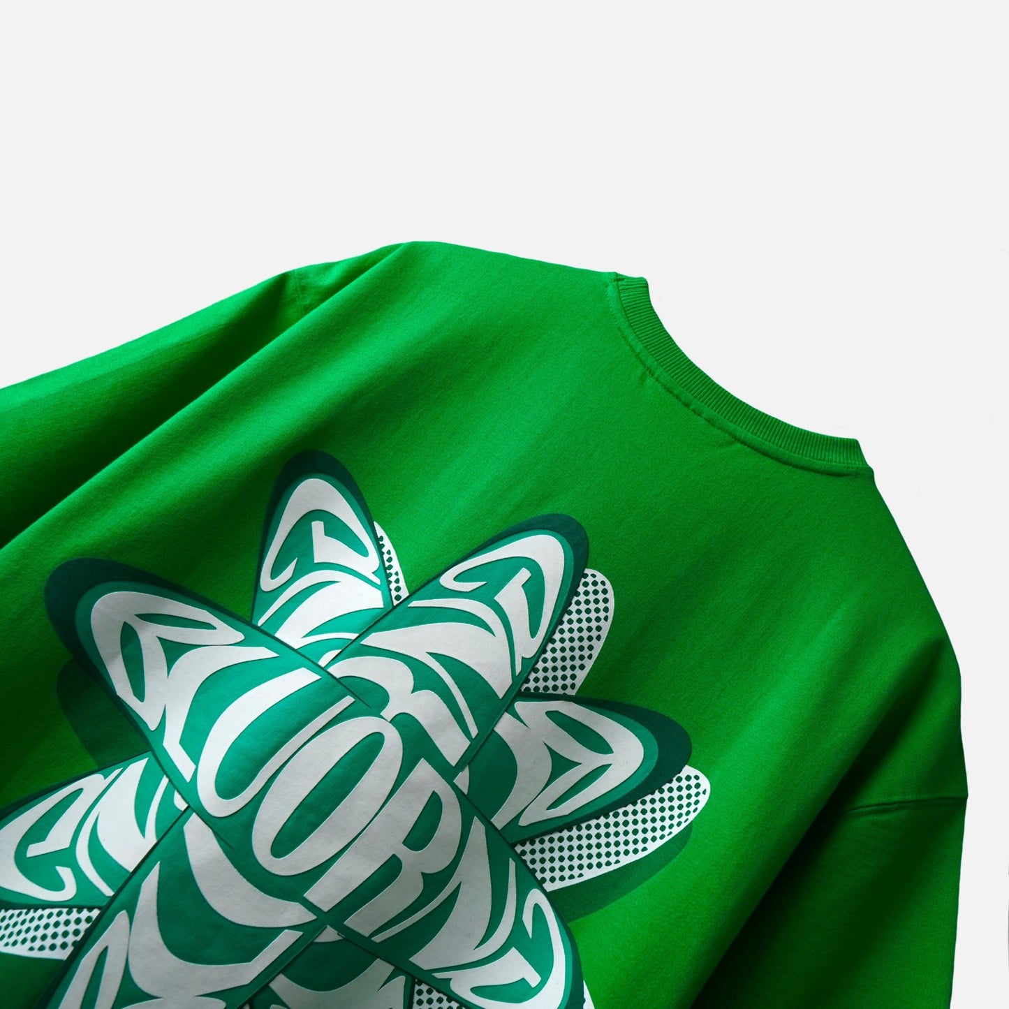 Green Wheel T- SHIRT - Bluorng