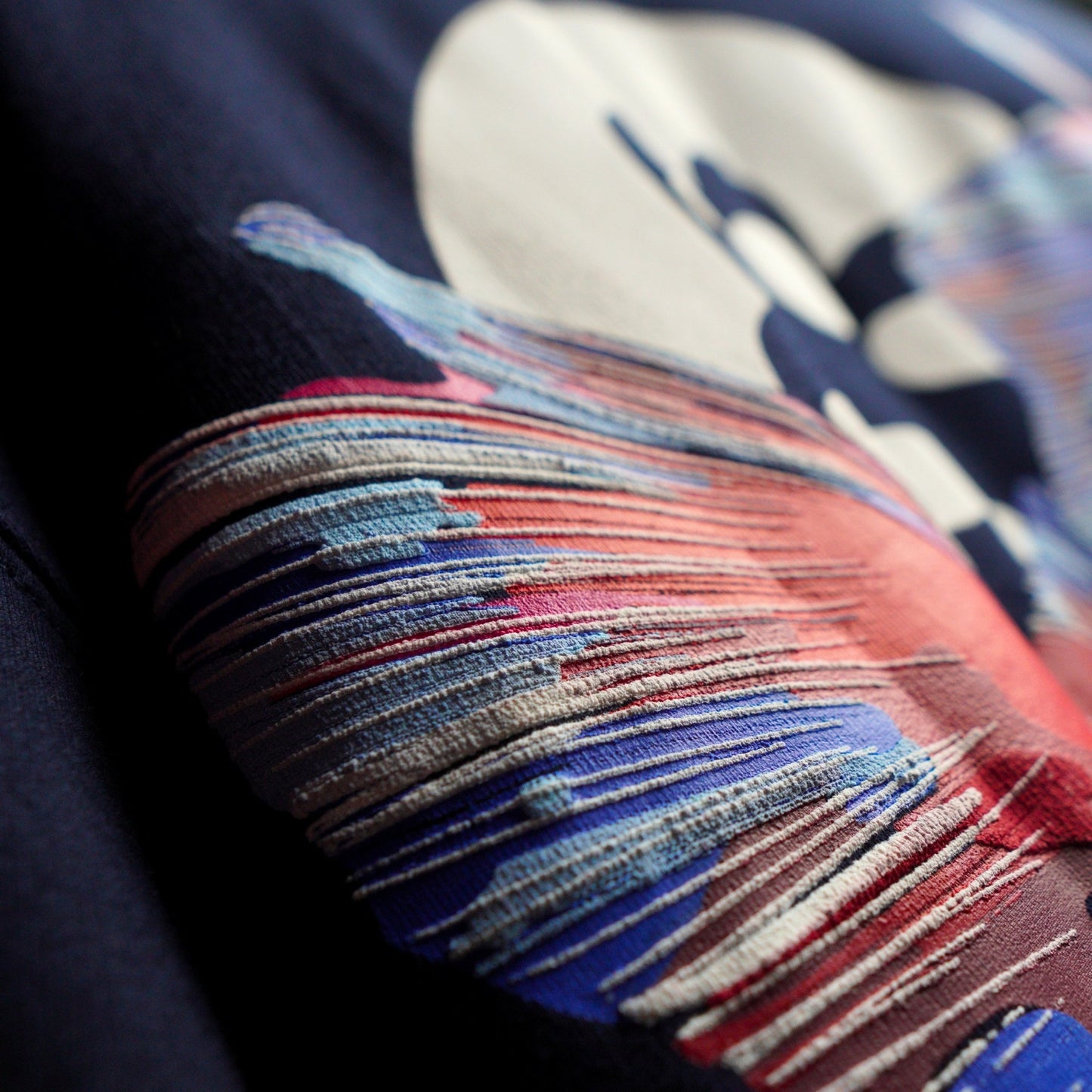NAVY GOLD FISH T- SHIRT - Bluorng