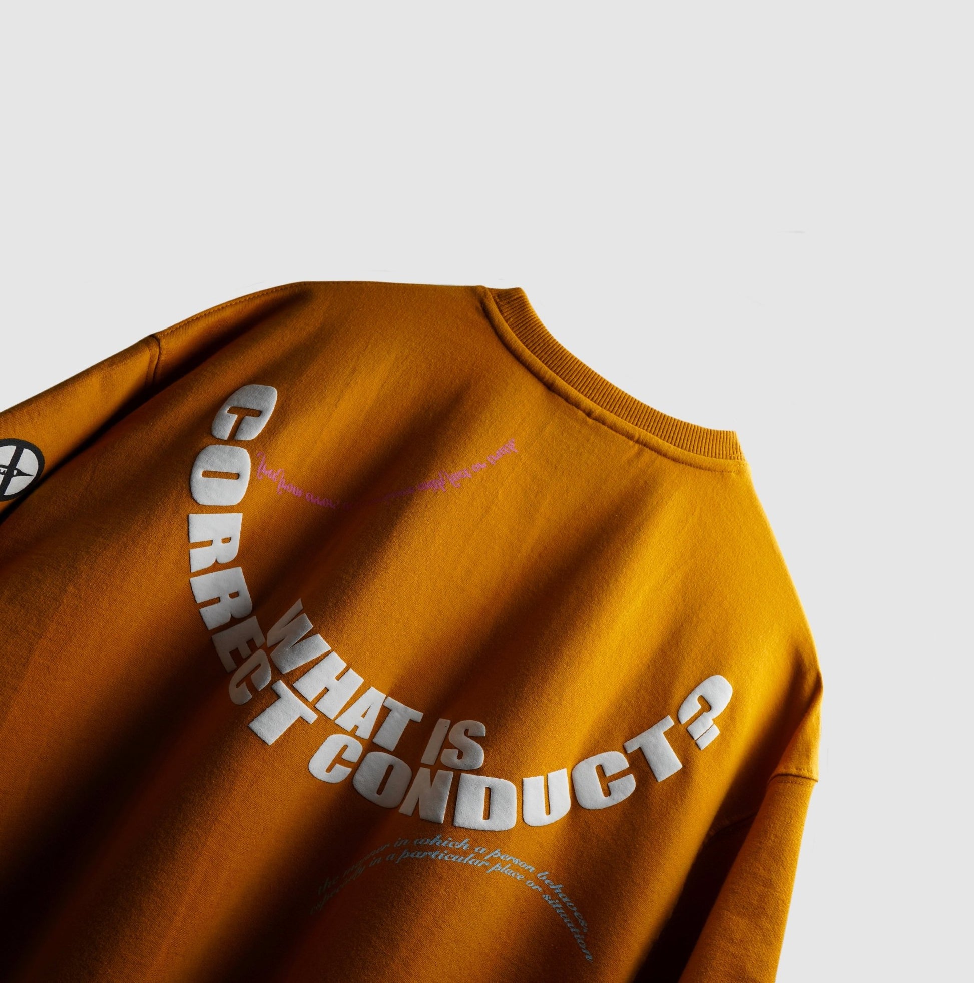 ORNG CONDUCT tee - Bluorng