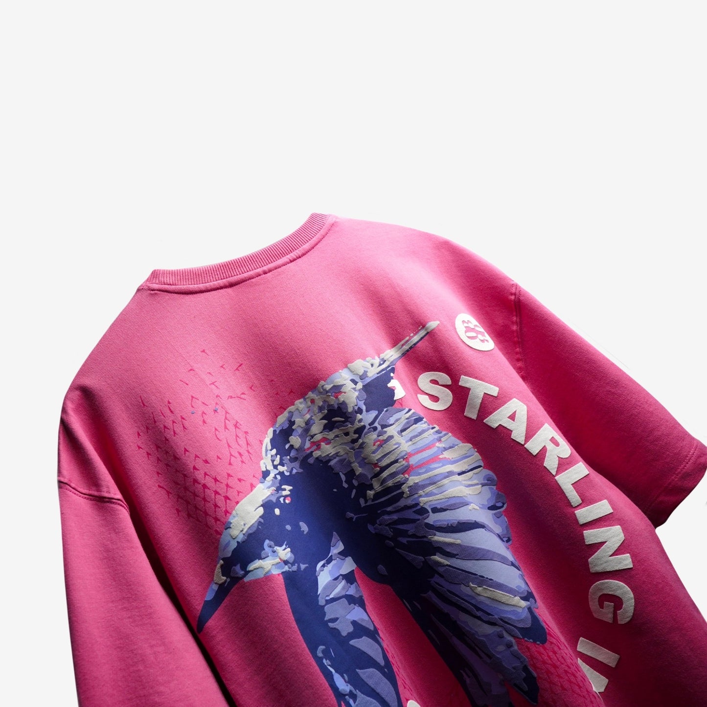 PINK STARLING T- SHIRT - Bluorng
