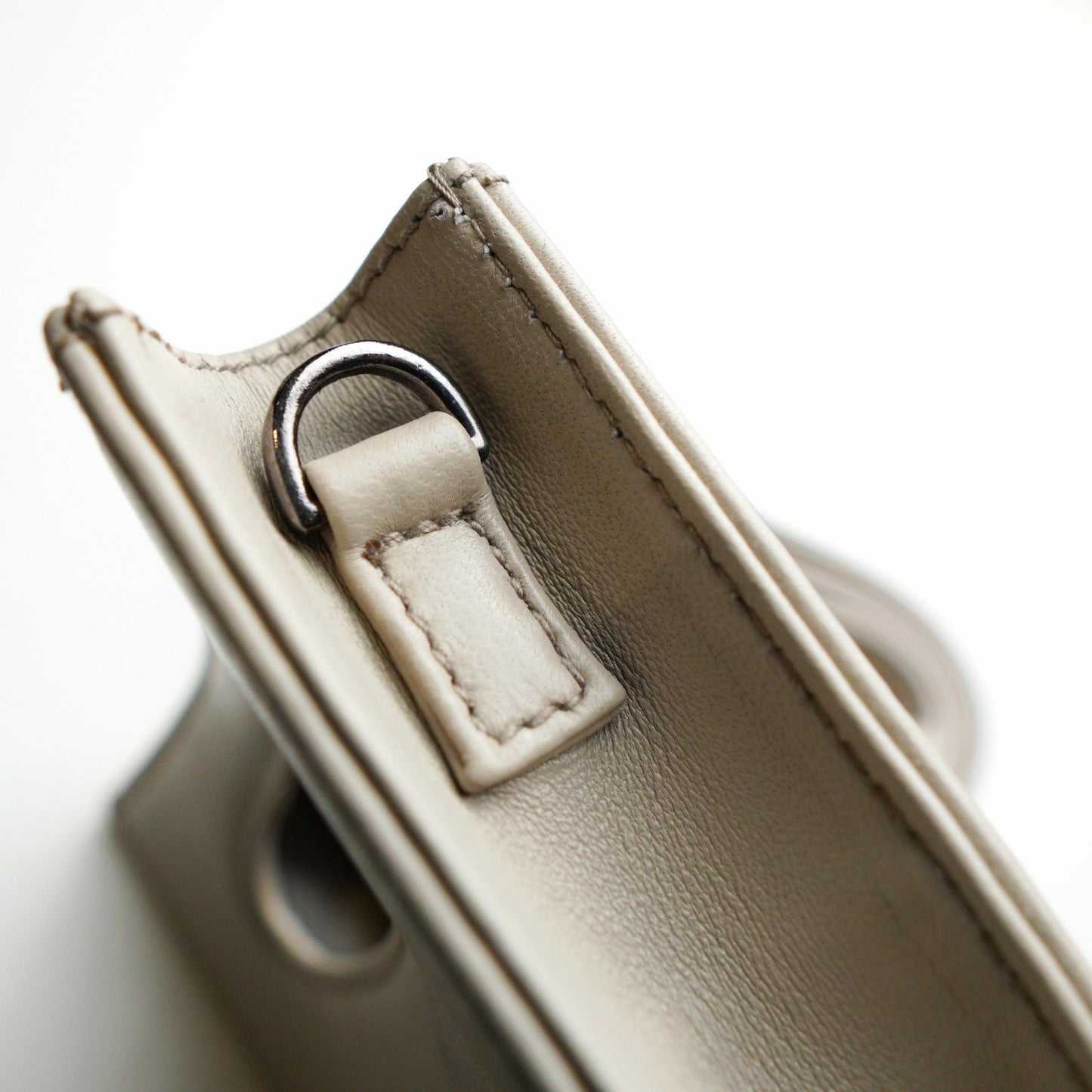 STONE GREY MINI CROSSBODY BAG - Bluorng