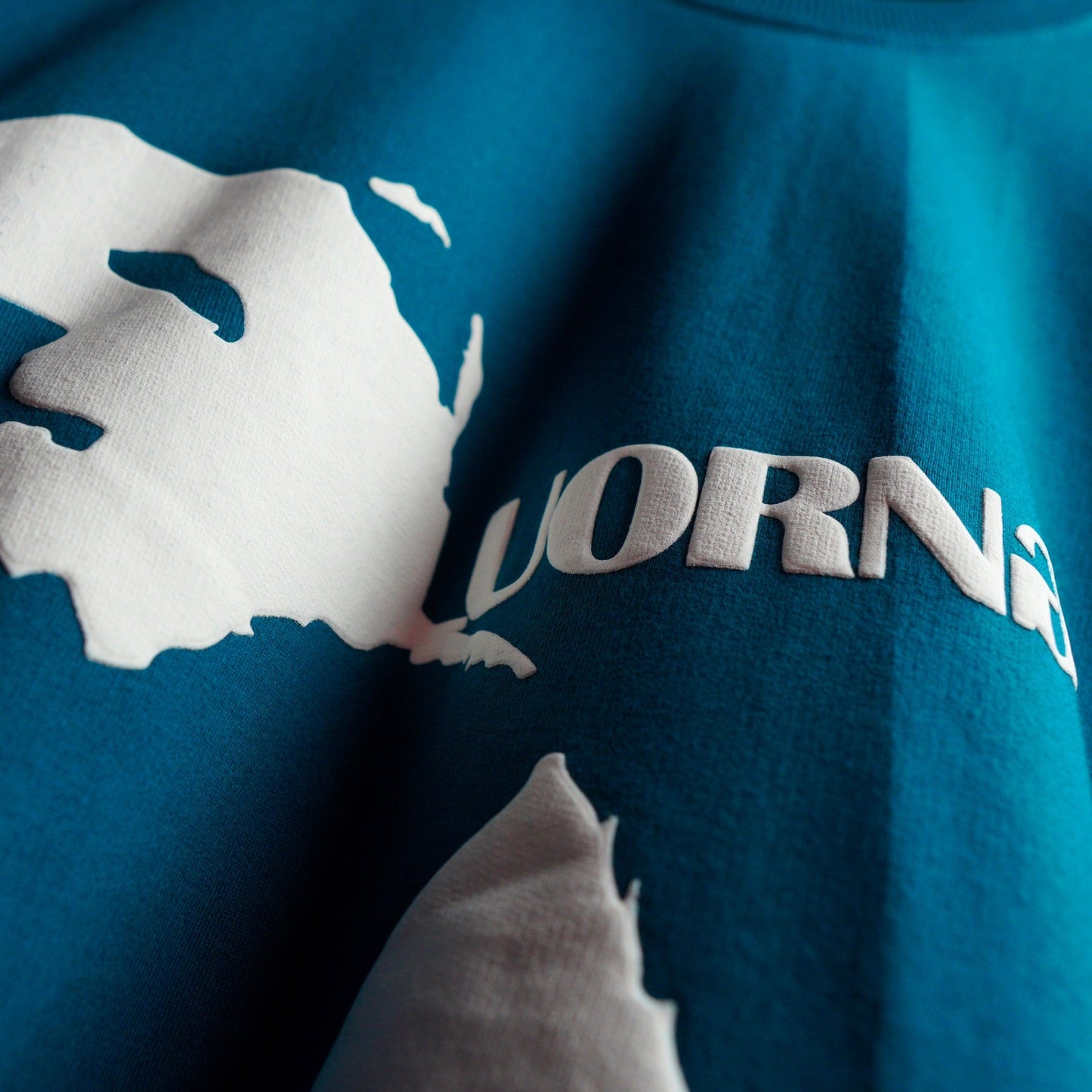 TEAL PANDA T- SHIRT - Bluorng