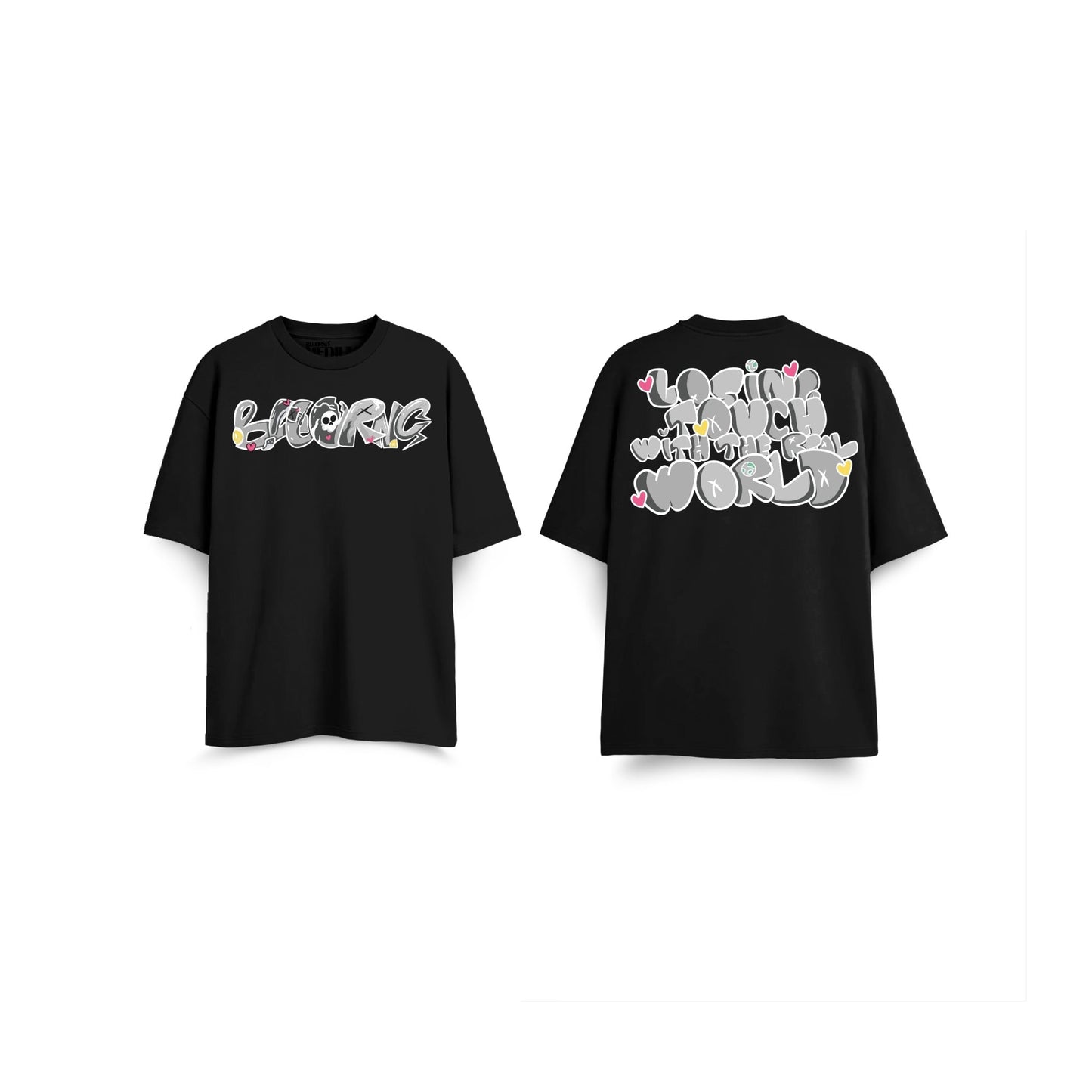 UNREAL tee black - Bluorng