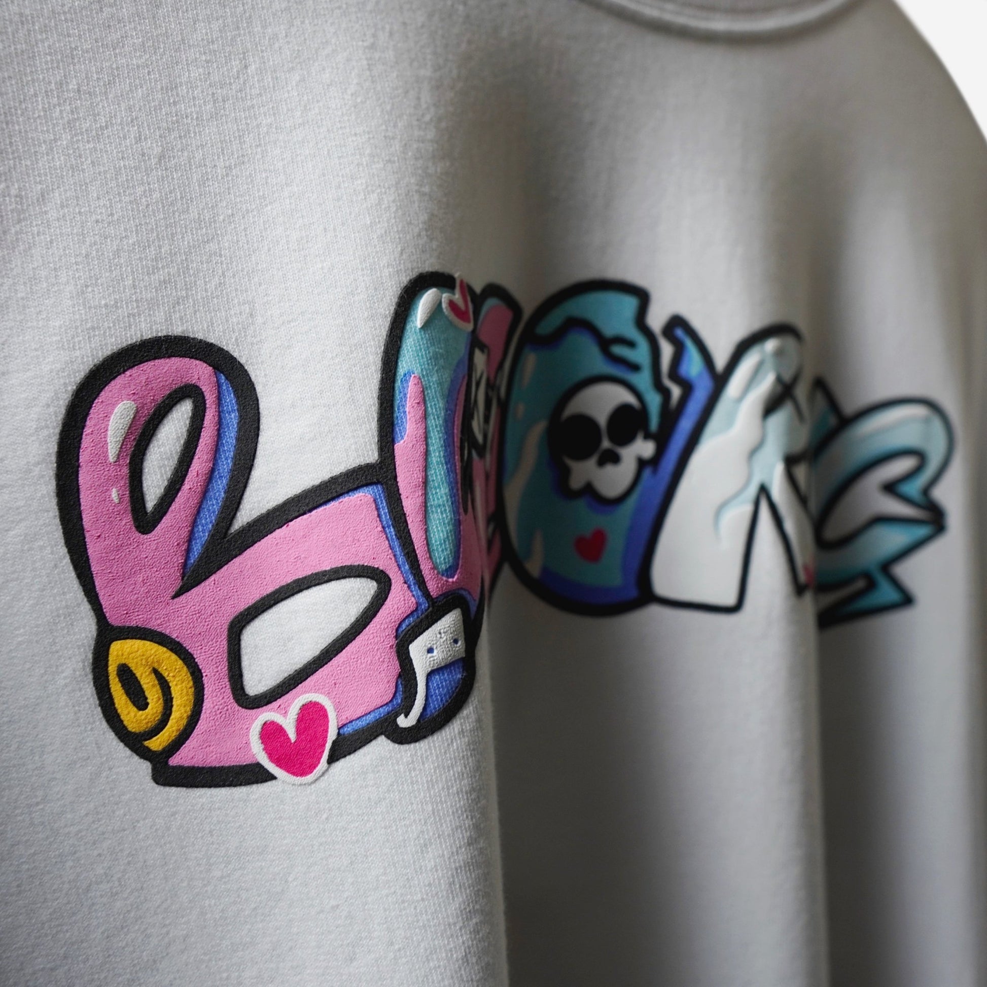 UNREAL tee white - Bluorng