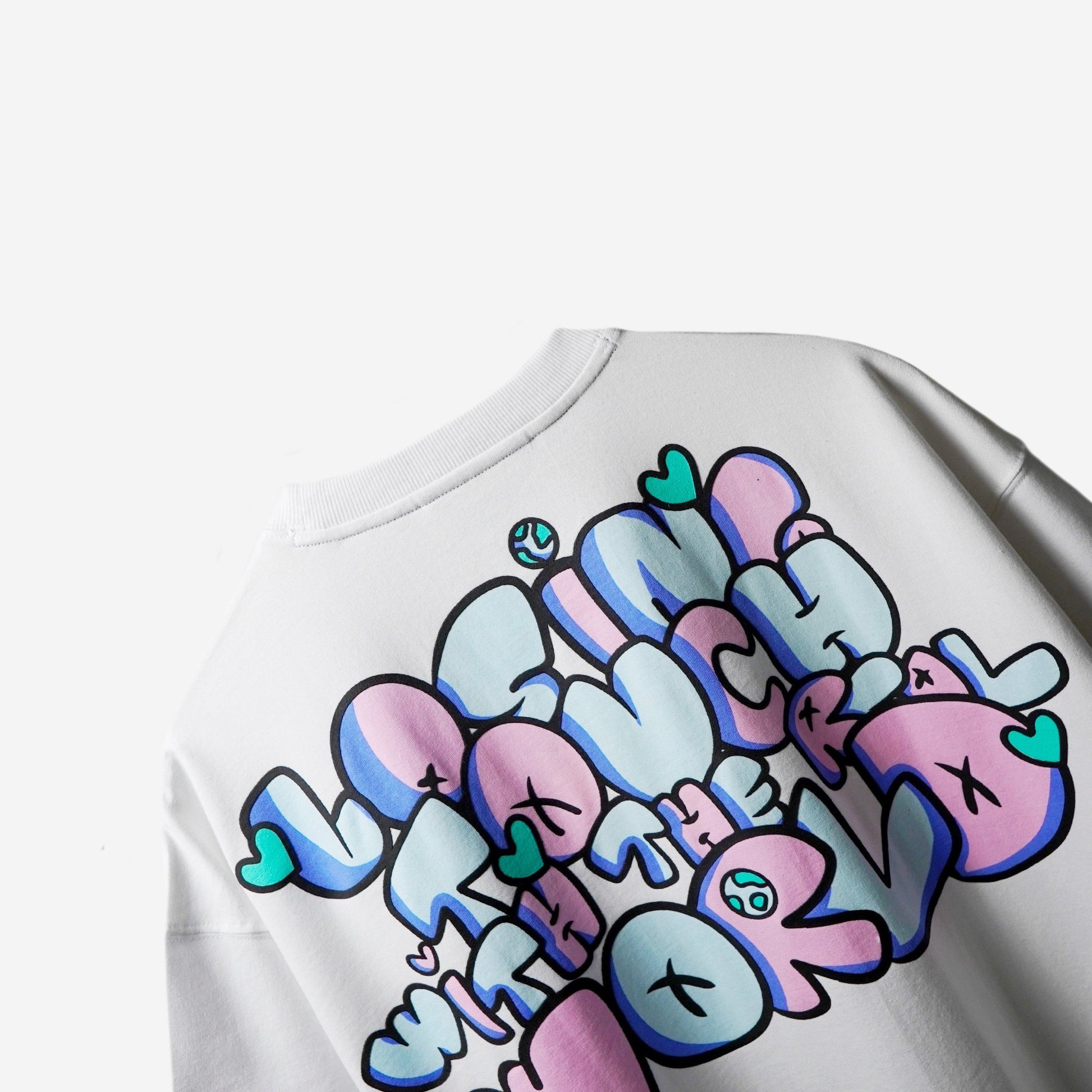 UNREAL tee white - Bluorng