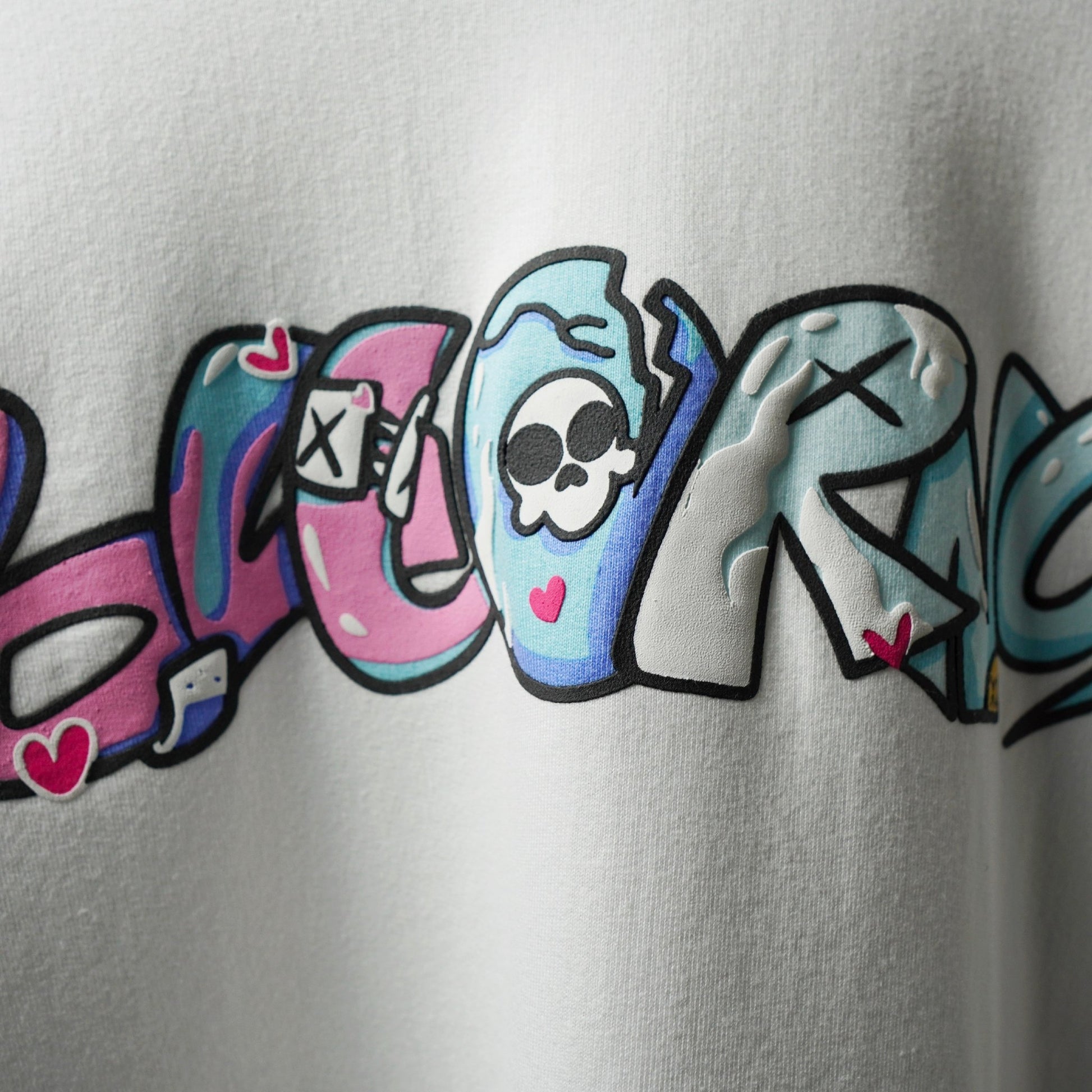 UNREAL tee white - Bluorng