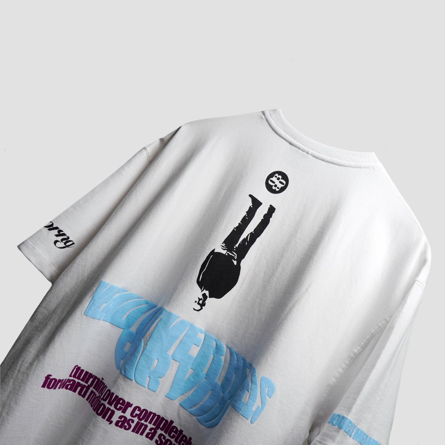 WHITE DOUBLE MEANING tee - Bluorng