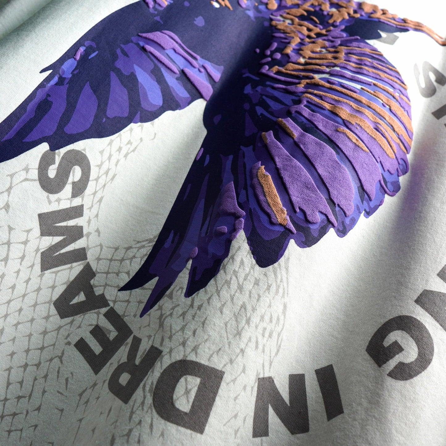 WHITE STARLING T- SHIRT - Bluorng