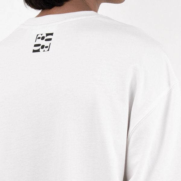 White oversized premium streetwear t-shirt fantasy design