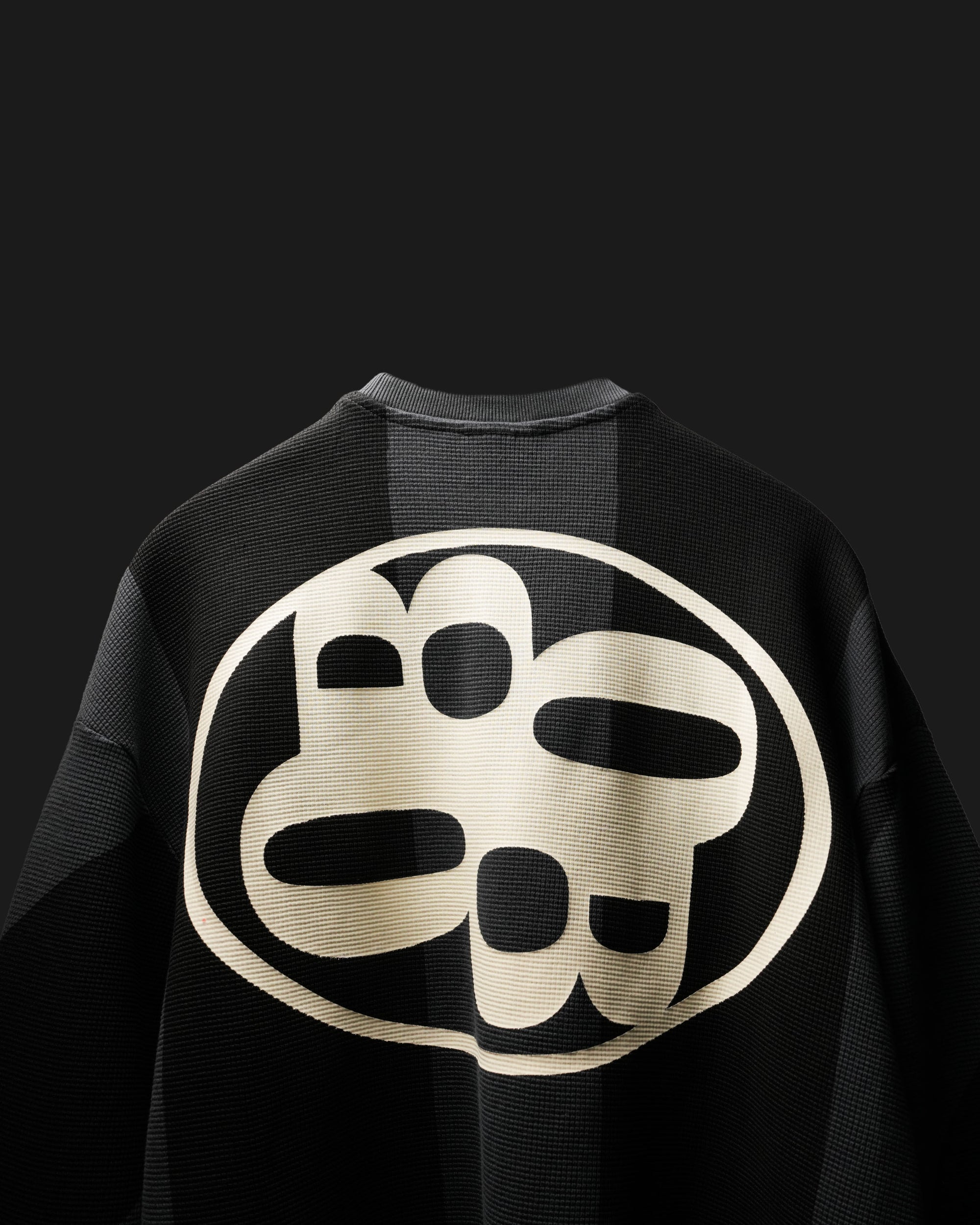 Dark grid full sleeve T-Shirt