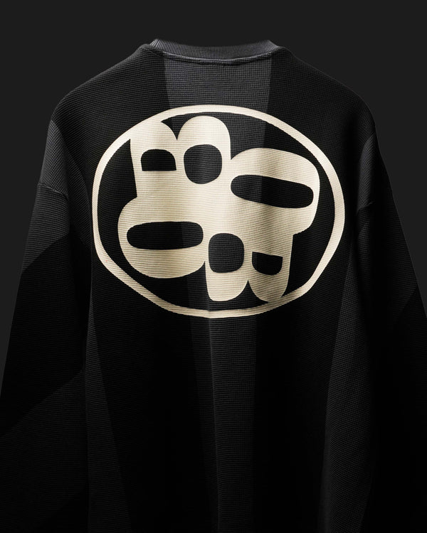 Dark grid full sleeve T-Shirt