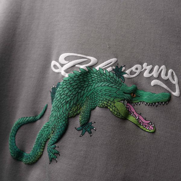 Grey Lacostlier streetwear T-Shirt