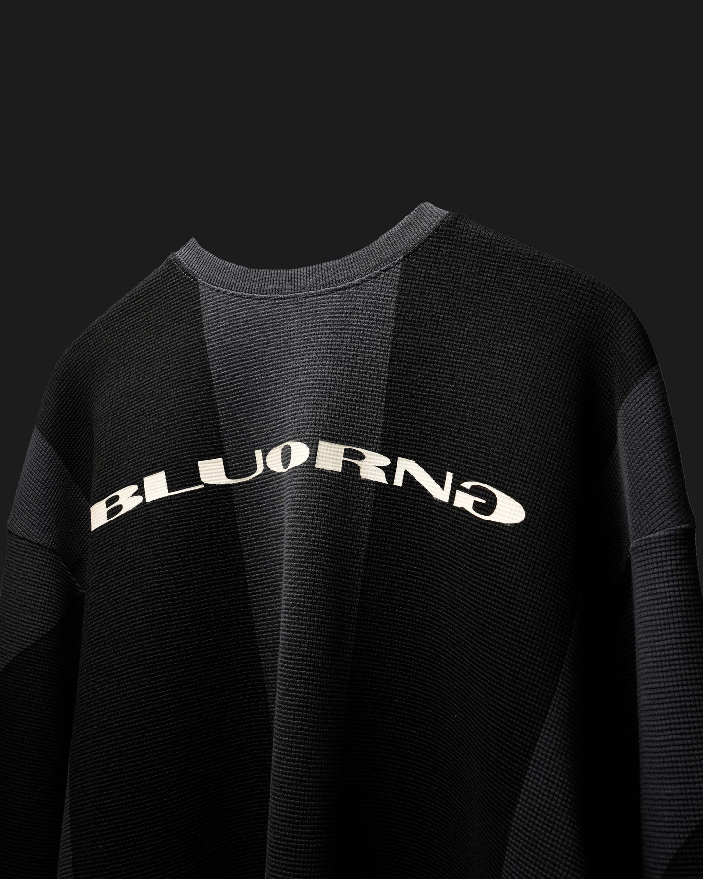 Dark grid full sleeve T-Shirt