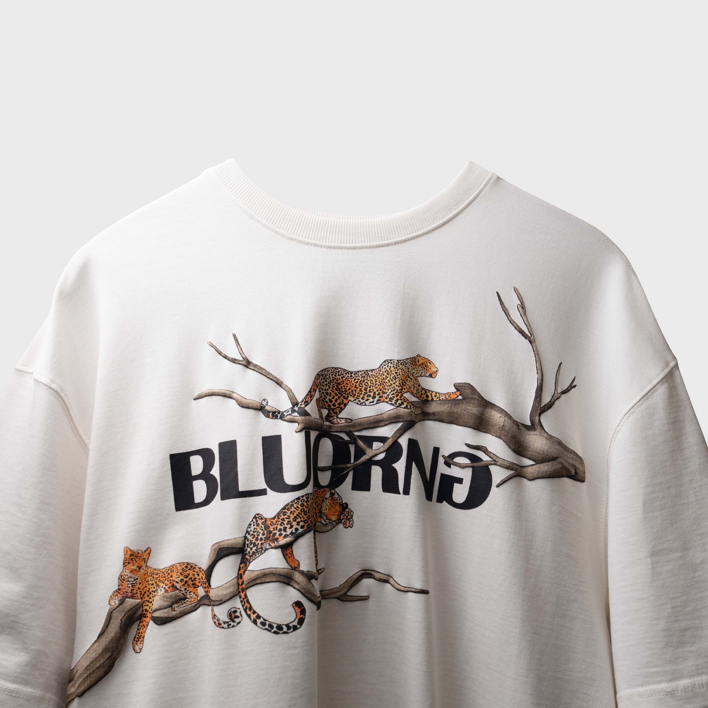 WHITE FINGERPRINT T-SHIRT