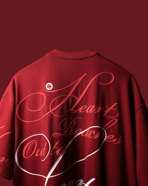 Red Echo Of Emotions T-Shirt