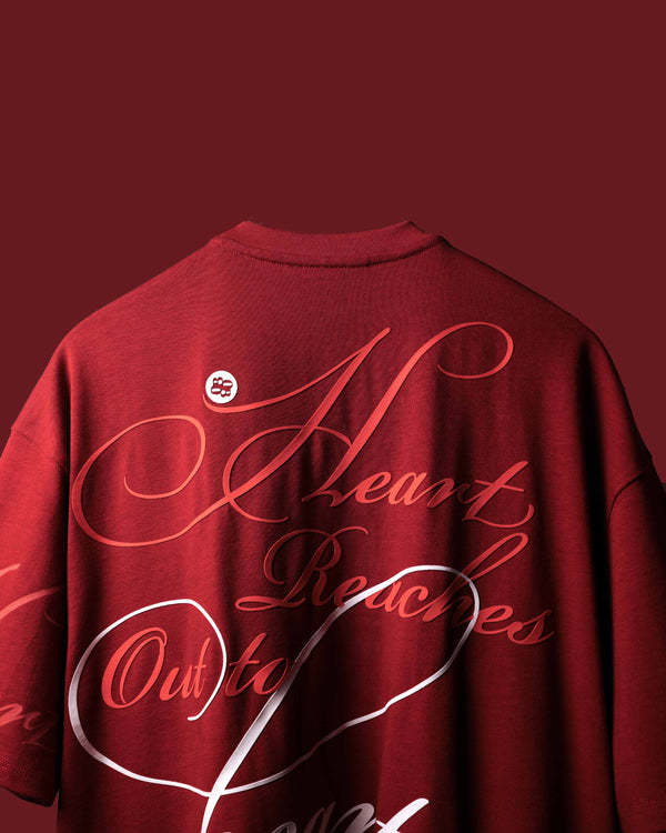 Red Echo Of Emotions T-Shirt