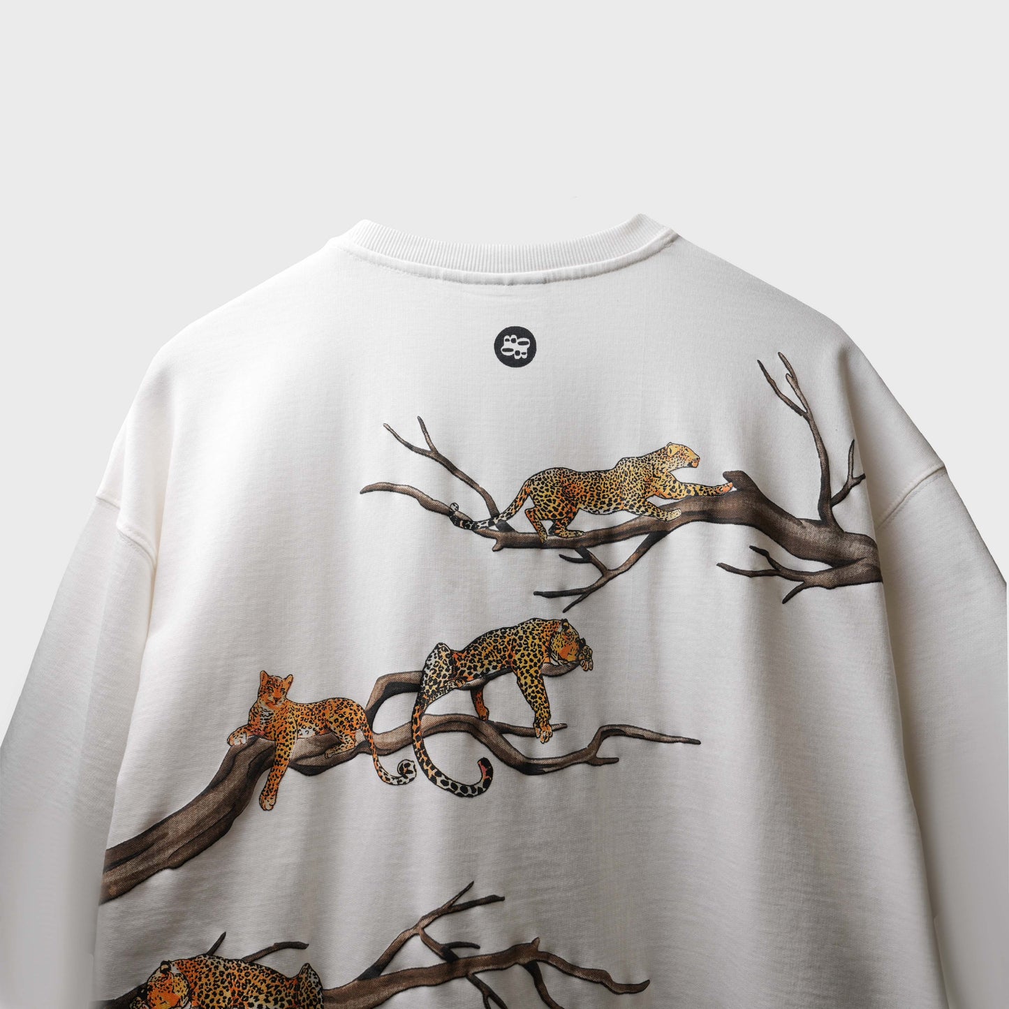 WHITE FINGERPRINT T-SHIRT