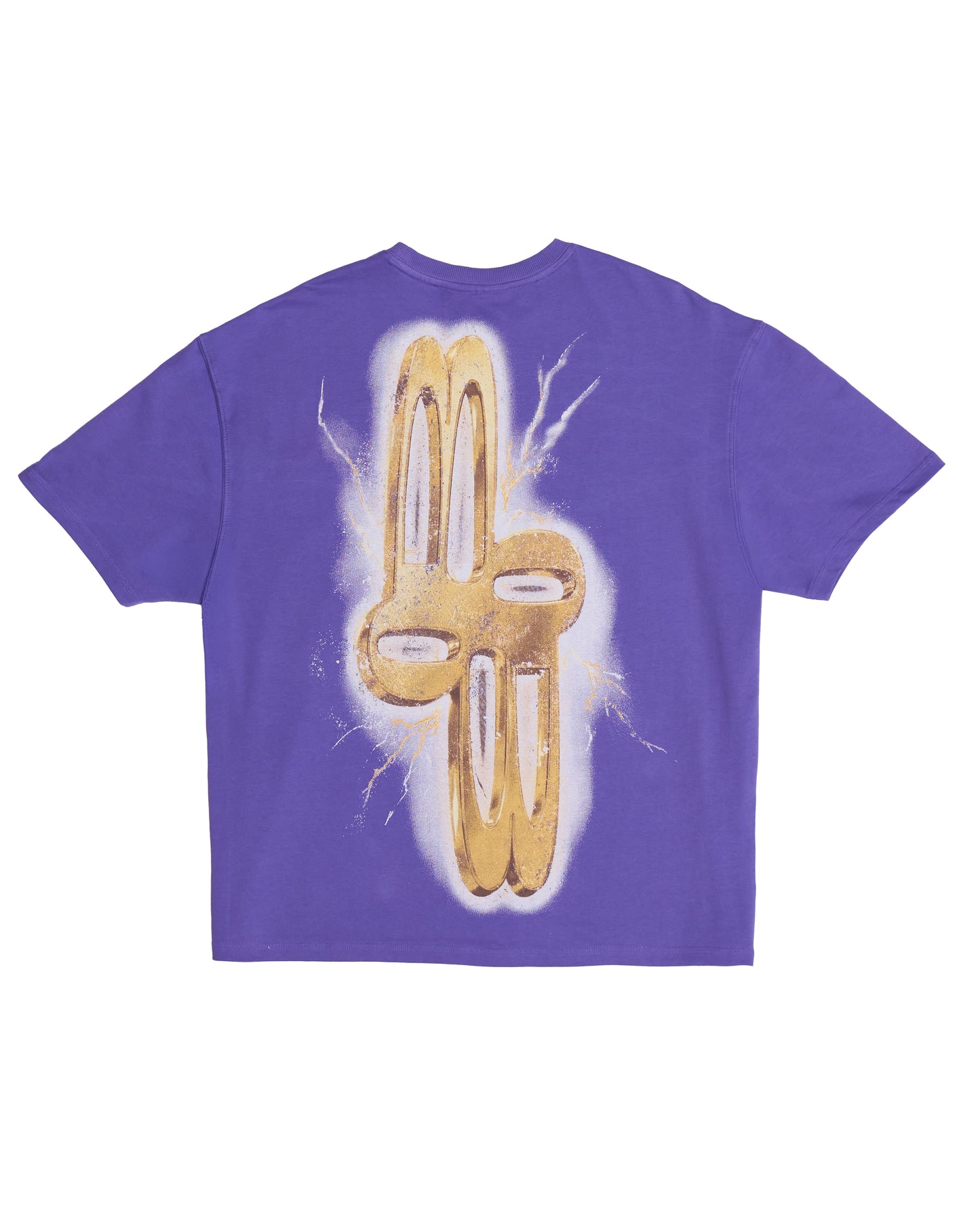 Purple Static Fury Washed T-Shirt