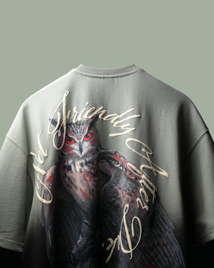 Green Phantom Owl T-Shirt