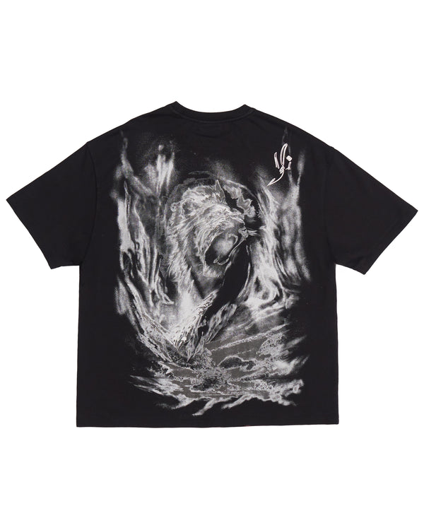 Black Wash Mane Fury T-Shirt