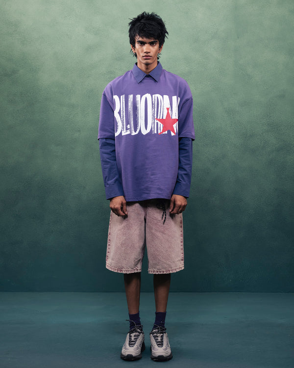 Purple BG Star T-Shirt