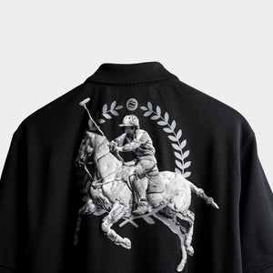 Black Medal Polo T-Shirt