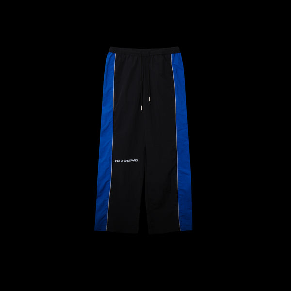 BLACK INDIGO TRACK PANTS