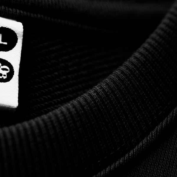 Black Nocturnal Cotton T-Shirt