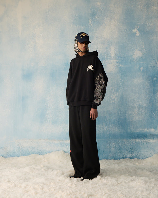 Black Wildloom Hoodie