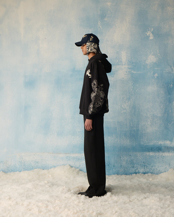 Black Wildloom Hoodie