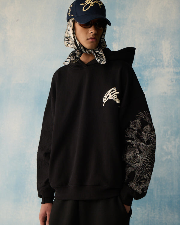 Black Wildloom Hoodie