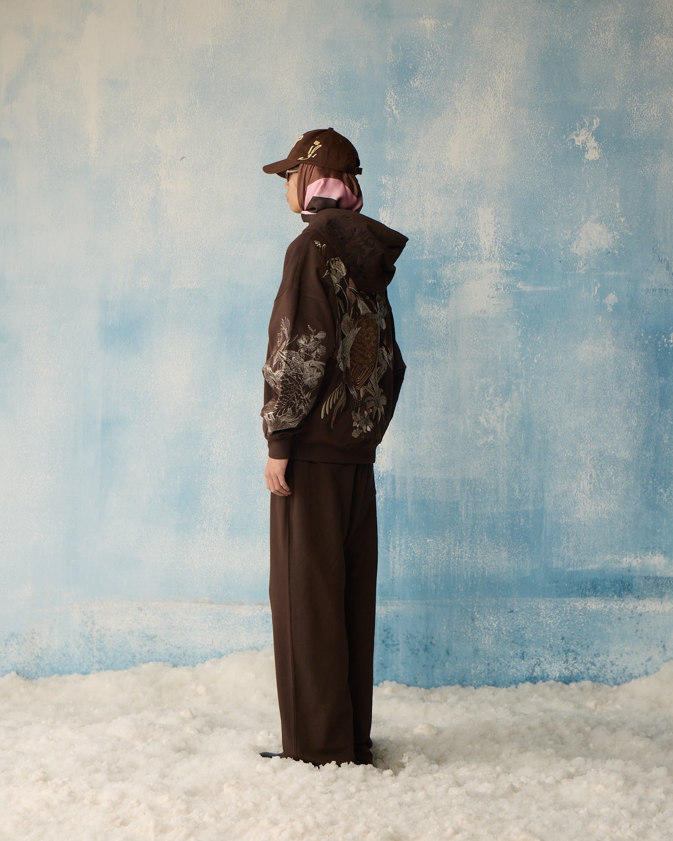 BROWN WILDLOOM HOODIE (PRE-ORDER)