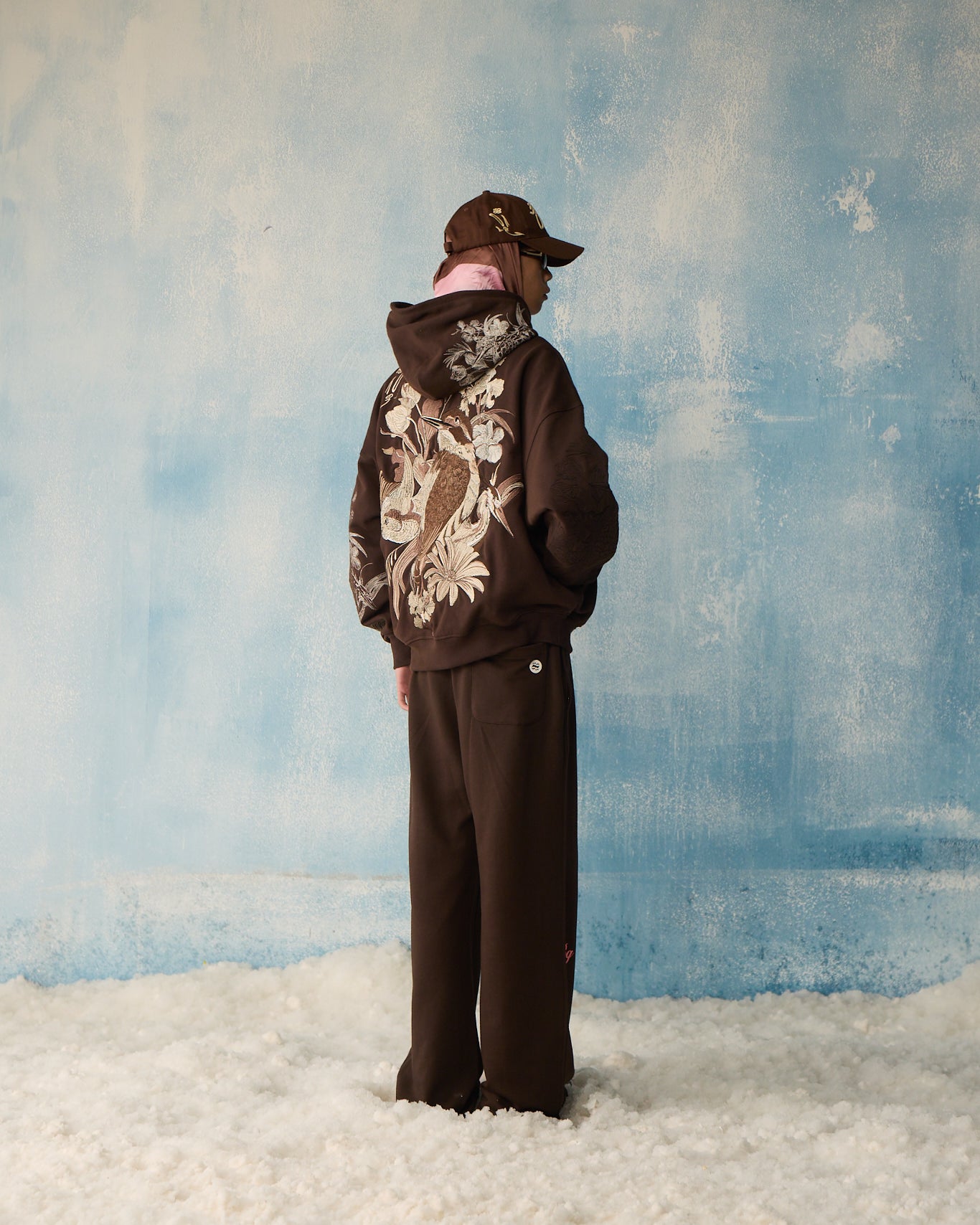 BROWN WILDLOOM HOODIE (PRE-ORDER)