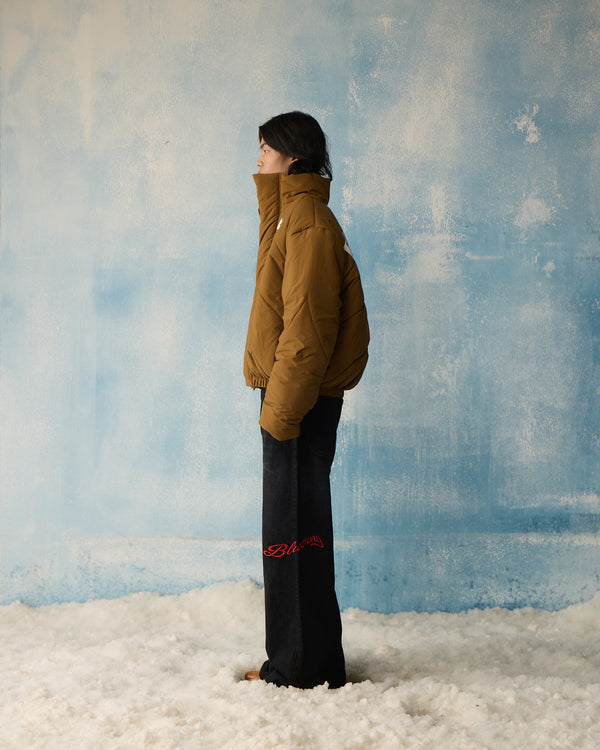 Brown Puffer Jacket