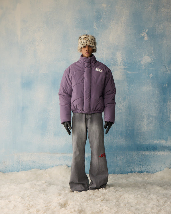 Lavender Puffer Jacket