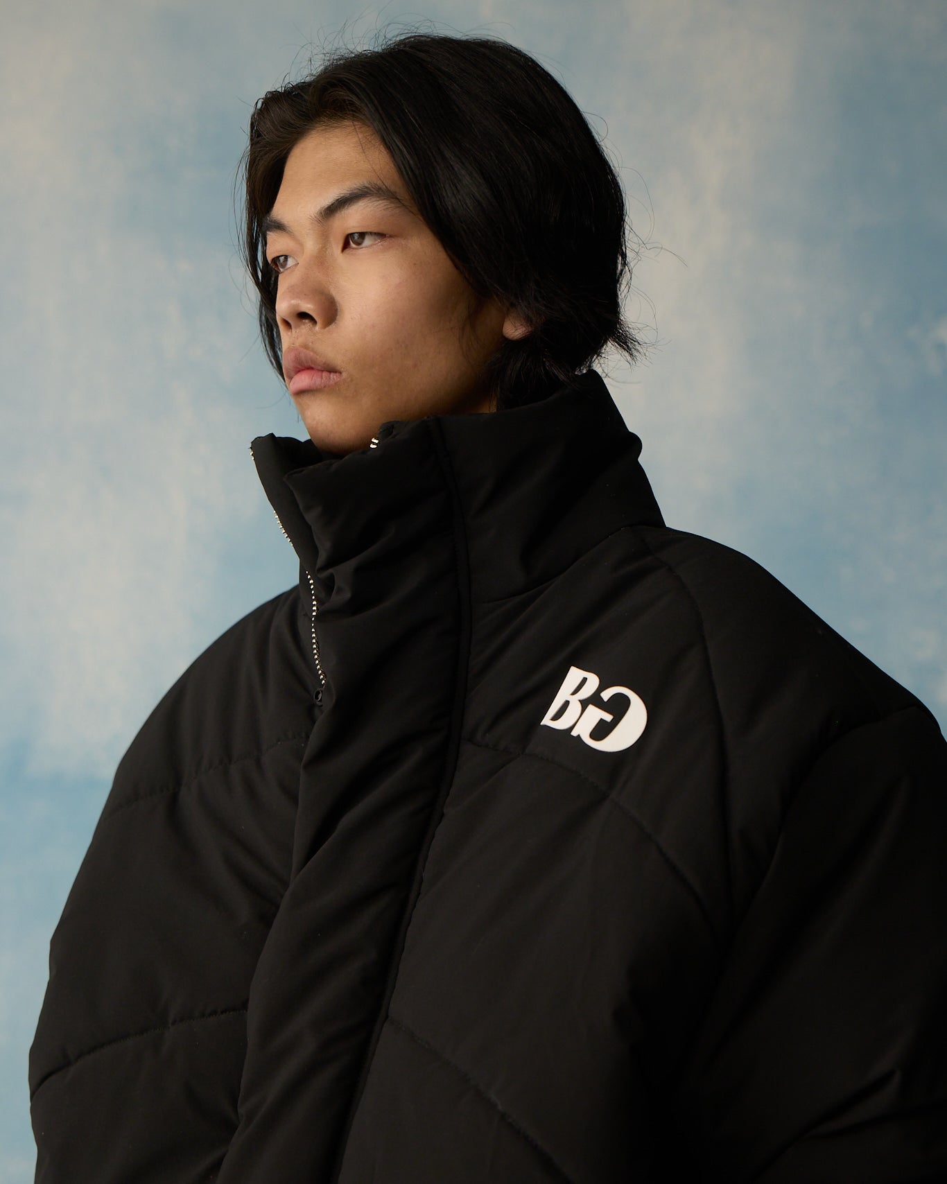 BLACK PUFFER JACKET