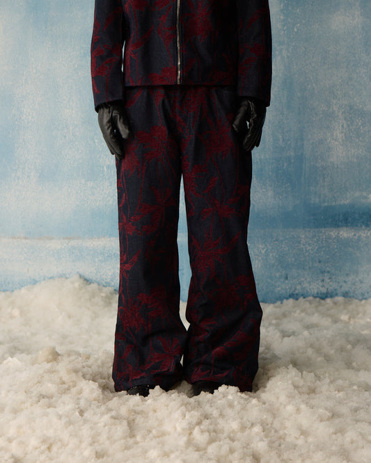 INDIGO BLOOM DENIM JEANS