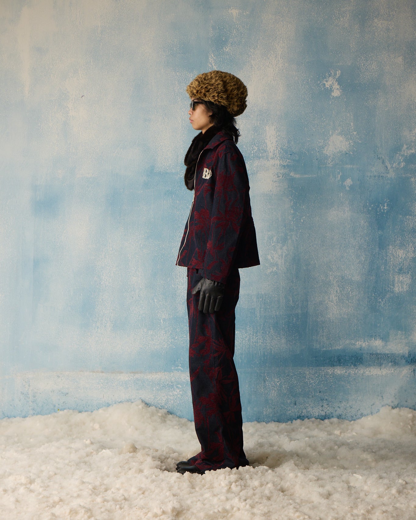 INDIGO BLOOM DENIM JEANS