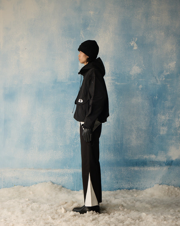 Black Techwear Over-Jacket