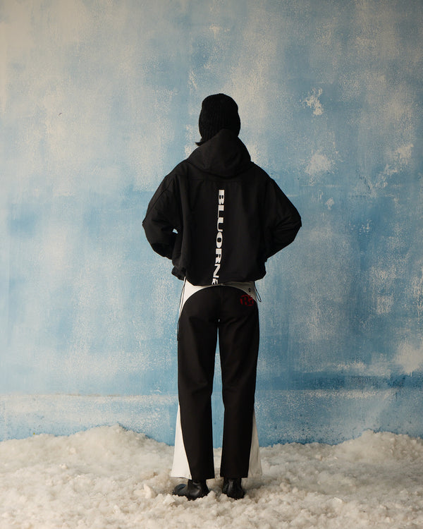 Black Techwear Over-Jacket