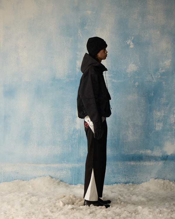 Black Techwear Over-Jacket