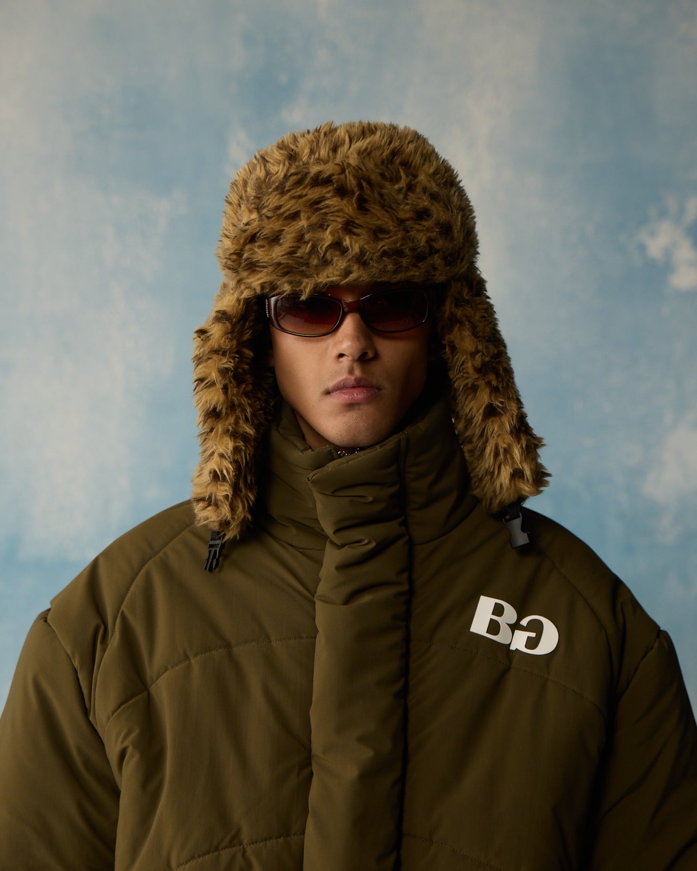 Olive Puffer Jacket