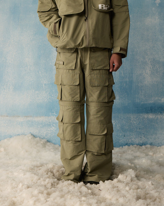 OLIVE RIPSTOP CARGOS