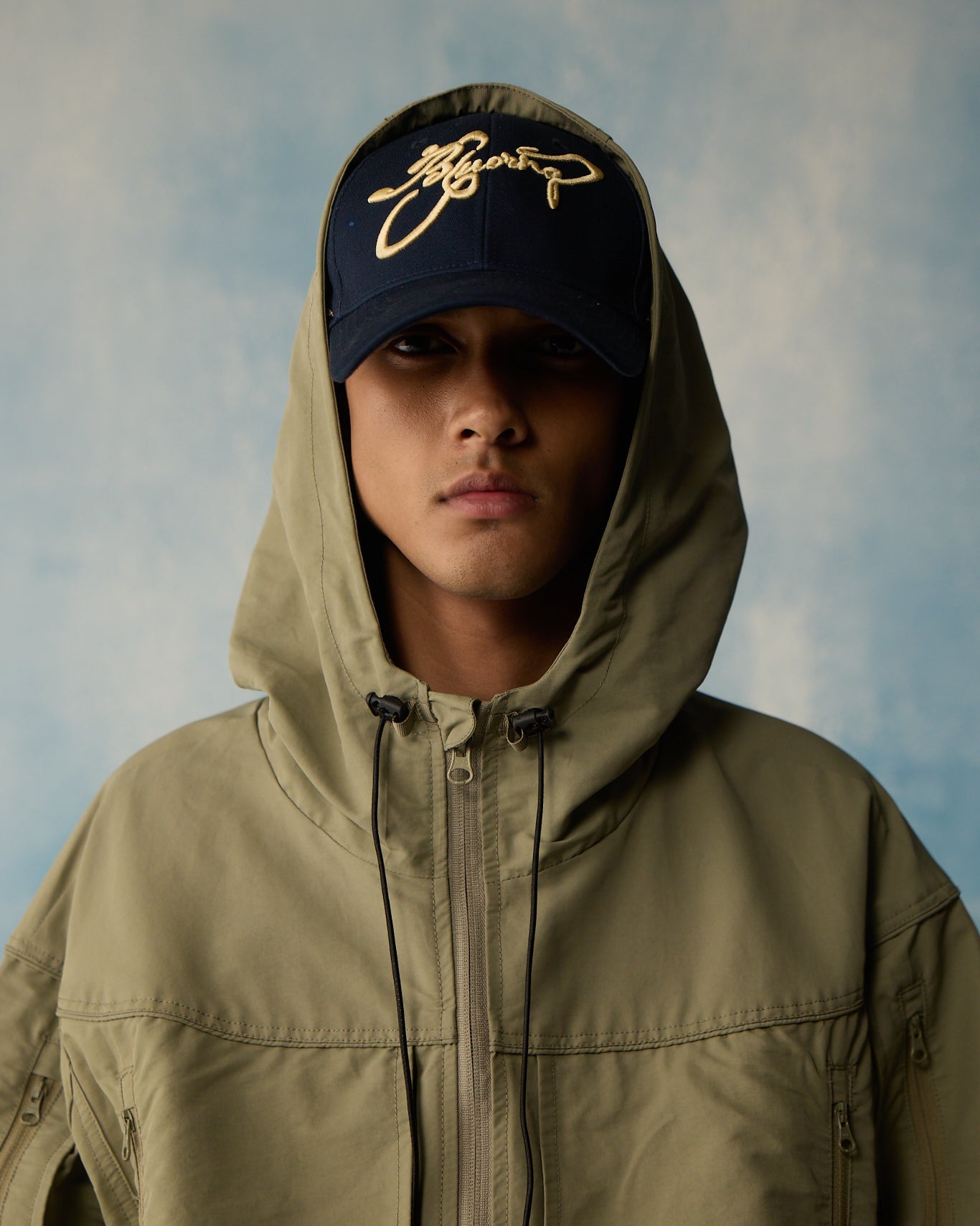 Olive Techwear Over-Jacket