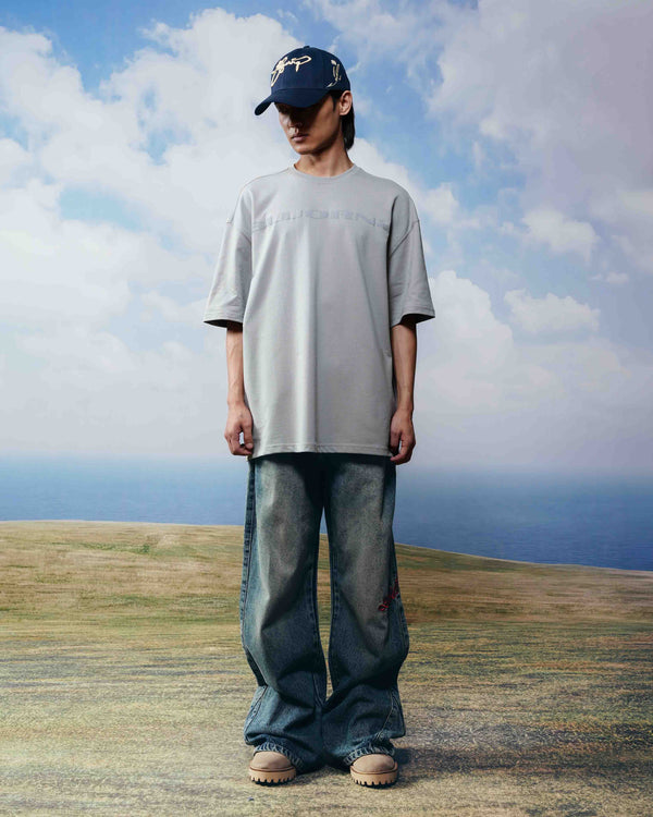 Basic Subtle Grey oversized t shirt
