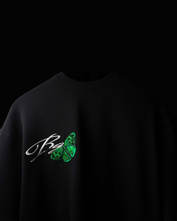 Black Emerald Wings T-Shirt