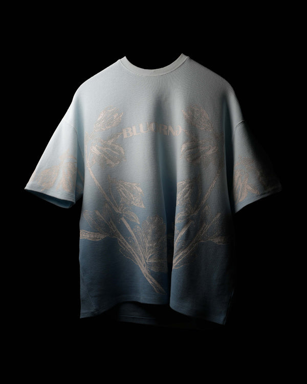 Blu Ombre Floral T-Shirt