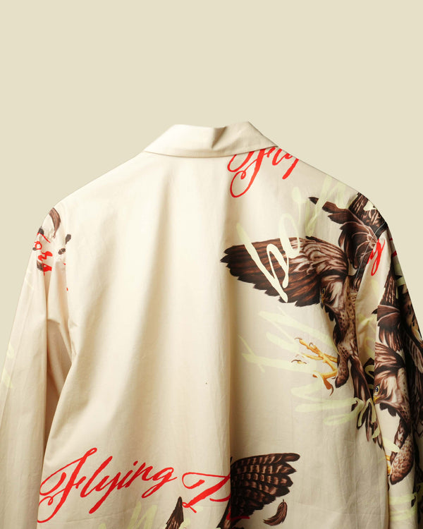 Creme Alpha Descent long sleeve shirt